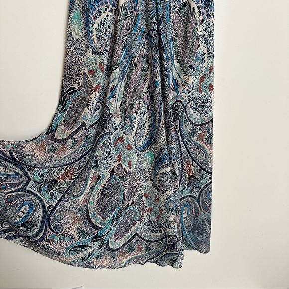 ba&sh Blue Paisley Midi Dress - Picture 8 of 13